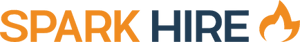 Spark Hire Logo - Orange and Blue